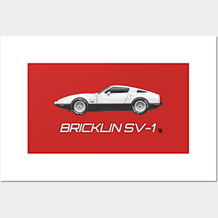 Geo3Doodles Bricklin SV-1 Doodle Posters and Art